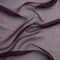 1 Yard Eggplant Crinkled Lightweight Silk Chiffon Fabric 43" Wide